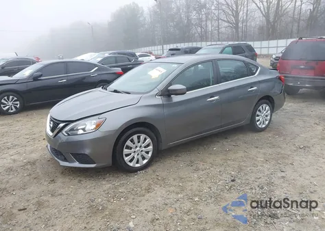 2019 Nissan Sentra S z USA, uszkodzony, nr VIN 3N1AB7AP0KY244987